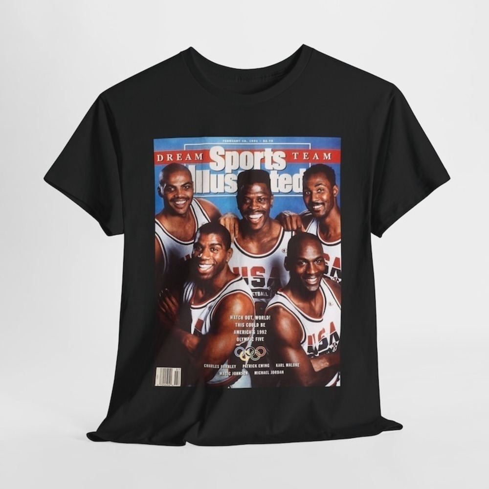Dream Team Sports Illustrated T-Shirt Black Shirt